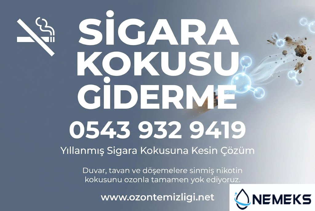 Sigara Kokusu Giderme