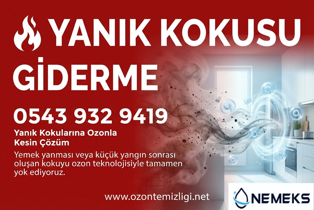 Yanık Kokusu Giderme